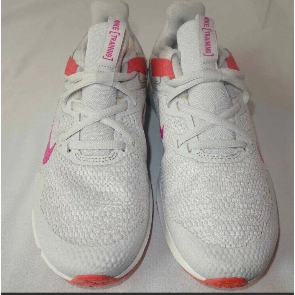 NEW Nike Legend Essential Shoes Gray Fire Pink Magic Ember CD0212-005 Women's 10 - Picture 5 of 7
